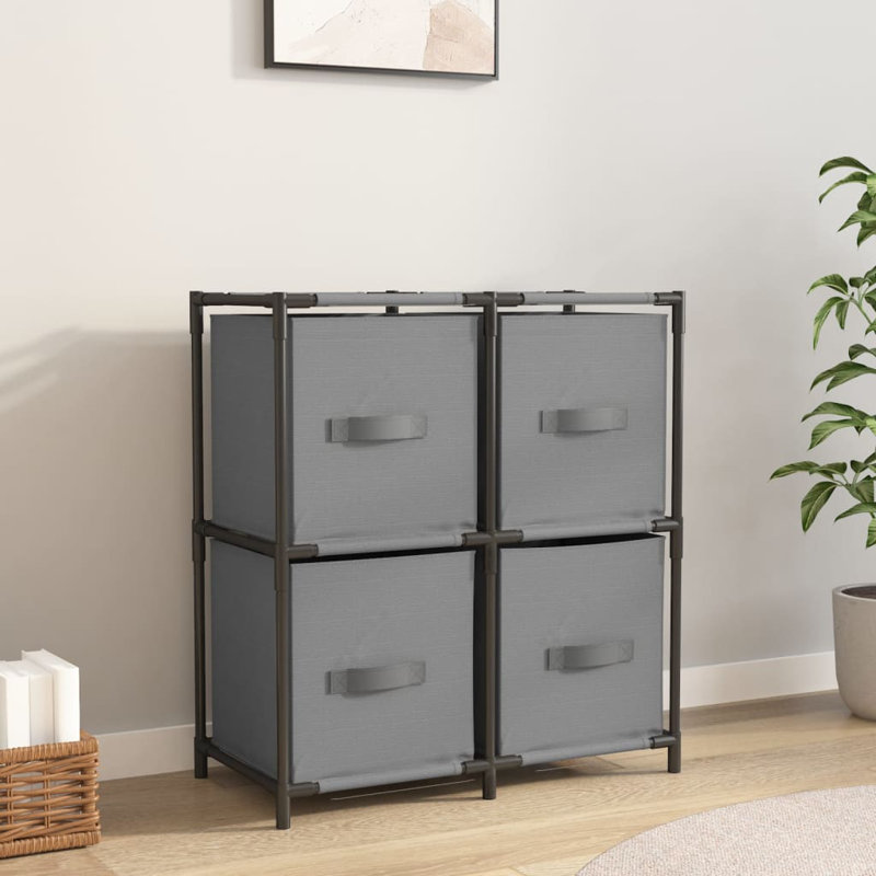 Rebrilliant Decorative Bin, Grey