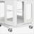 4-Tier Steel Rotating Bookshelf with 360° Wheels, Book Rack-60117728
