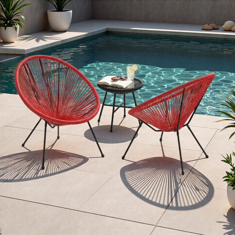 Chaise (ensemble de 2), Orange