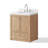 Aula 30" Bathroom Vanity with 2" Thassos White Quartz Countertop-244272754