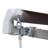 Outsunny 8' X 7' Patio Retractable Awning, Manual Exterior Sun Shade Deck Window Cover