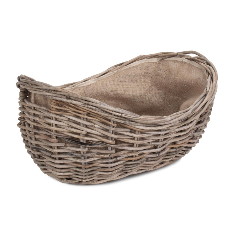 Ecker Rattan Log Carrier