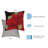Frontporch Poinsettia Square Pillow Cover & Insert
