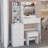 Versatile Bedside Cabinet with Advanced LED Mirror and Abundant Storage-1065452921