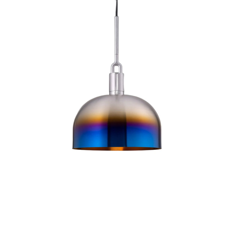 Luminaire suspendu fourchu, Acier brûlé