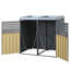 Metal Double Bin Store