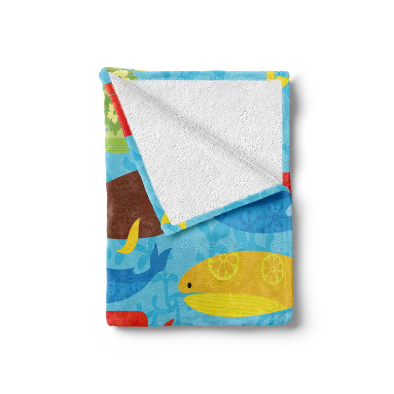 Hand Woven Throw Blanket, 70" x 90"