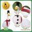 Tenue de bonhomme de neige grande oie