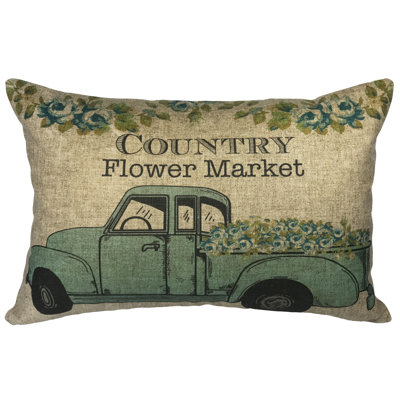 Linen Reversible Throw Pillow
