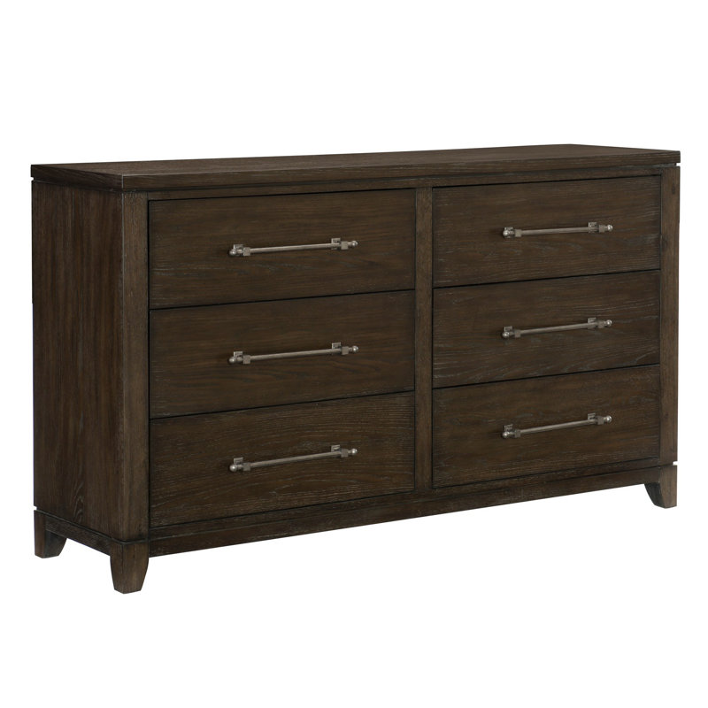 Commode double 5 tiroirs Mabton