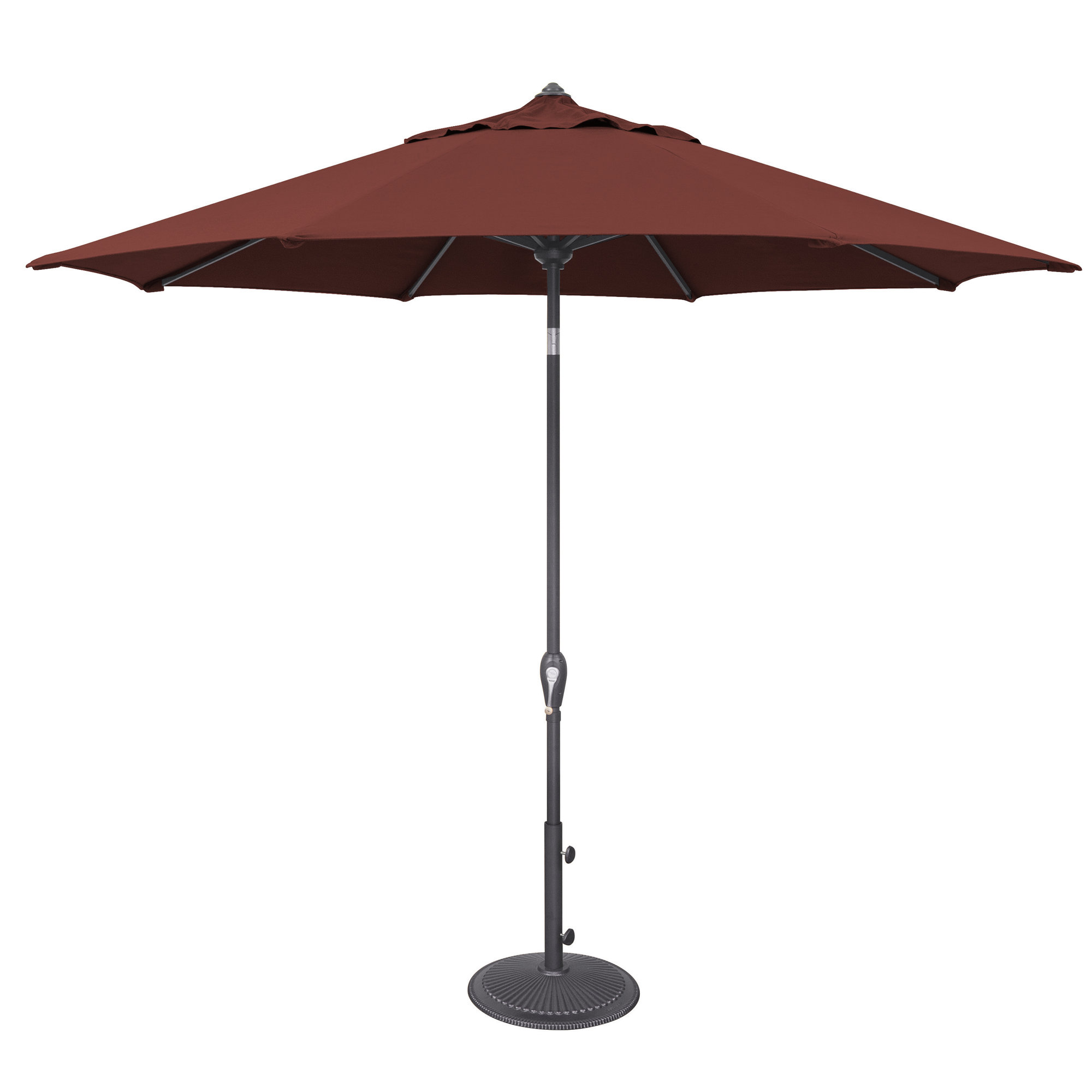 Colete 108'' Outdoor Umbrella, Orange