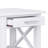 Kitchener 21"W Solid Wood Contemporary Square End Table with Drawer, Open Shelf and X-Design-619516469-554233598