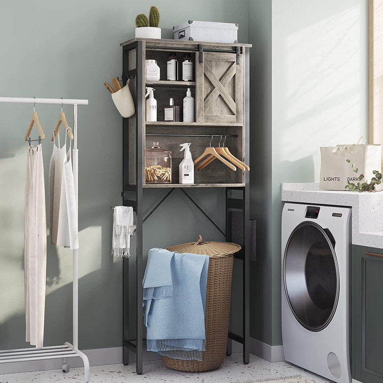 Over The Washer Toilet Storage Rack Laundry Room Organization