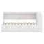Lit de jour moderne avec tablettes de rangement intégrées, ports USB intégrés, éclairage à DEL et tiroirs-1367030656