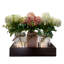 Silk Table Decor 3PCS Mason Jar Centre de table en bois avec cadeau de mariage romantique-1499471400