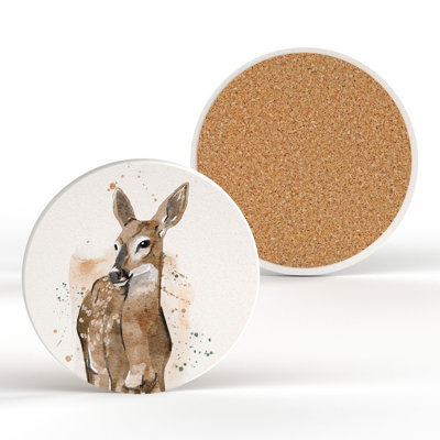 Ceramic Round 1 Piece Coaster