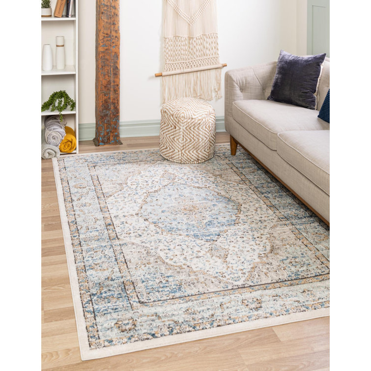 Tapis oriental bleu Longe