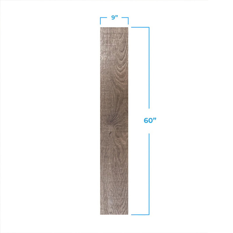 Planche de vinyle de luxe 7 po x 60 po x 8 mm Bellator, Ombre Loft