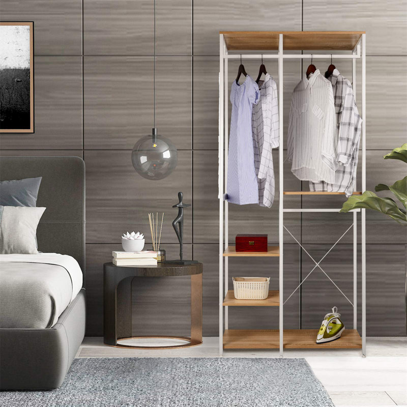 Ludwik 90 cm Clothes Rack