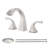 Widespread 2-handle Bathroom Faucet With Drain Assembly-106853172