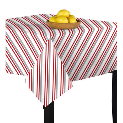 Turku Christmas Stripe Tablecloth
