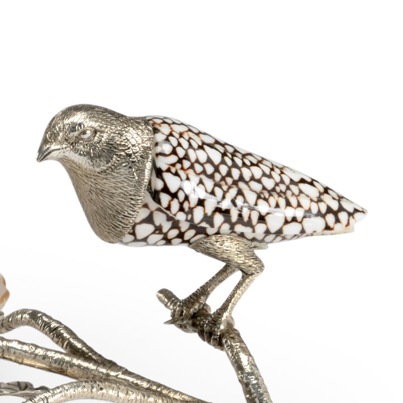Plateau repose-pieds / table basse Bird and Shell