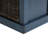 Rustic Storage Bench With 3 Removable Classic Rattan Basket , Entryway Bench With Removable Cushion-766084853