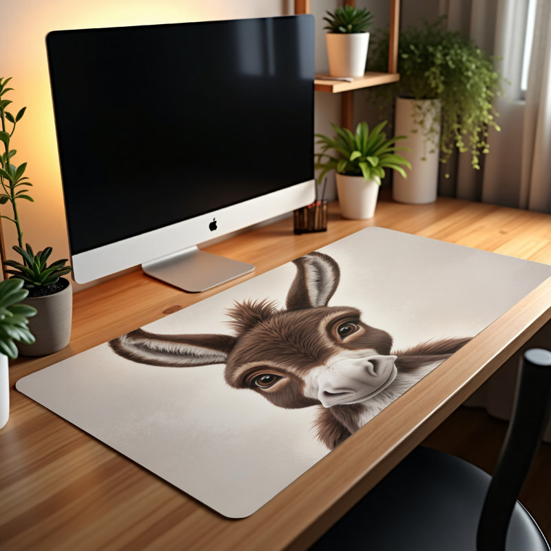 Polyester Desk Pad, 31.5x15.5