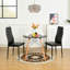 Chaise parsons en cuir Kinli-429499044-429499047