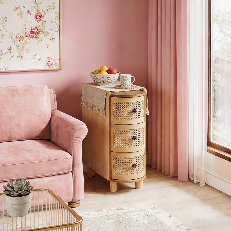 Table de chevet en bois, table de bout, table d'appoint