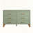 Sage Green 6-Drawer Double Dresser-757024566