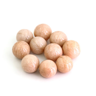 Natural Polished Gemstone Sphere, Decorative Accent, Smooth Ball Home Decor, 15-25mm