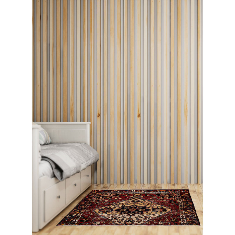 Tapis rouge Andelz 5 pi 1 po x 4 pi 8 po