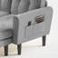 Canapé modulaire convertible, canapé modulaire en L à 3 places-97872722