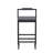 Modern Velvet Counter Height Bar Stools With Low Backrest Set Of 2 Upholstered Dining Stools For Kitchen Island-1702371830