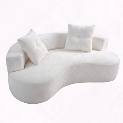 Upholstered Floor Sofa Easy Unbox Move Design