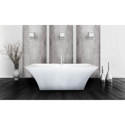 Baignoire autoportante 68 "x 34" Metro Hyde