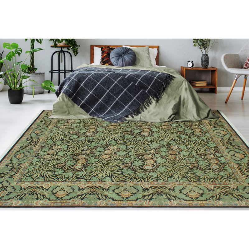 Wali Wool Oriental Indoor Rug