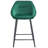 Hallatrow Upholstered Counter Stool with Metal Frame-658952659