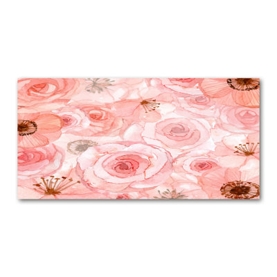Floral Pattern - Wrapped Canvas Print