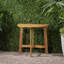 Table bistro pliante d'extérieur en bois d'acacia-582052811