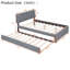 Lit plateforme tapissier classique avec gigogne et éclairage DEL Smart Teddy-1154335147-1154335189