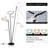 Gufran 61.41" Modern Black Dimmable LED Tree Floor Lamp