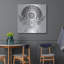 Bungalow Rose «Mandala Crest» par Hello Angel, art mural en métal-1381555591