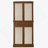 4 Door Cabinet with 1 Drawer, with 4 Adjustable Inner Shelves, Storage Cabinet