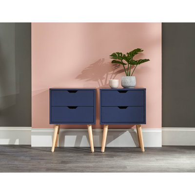 Lalani 2 Drawer Bedside Table