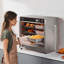 Armoire chauffante à 4 niveaux avec boîte à eau pour pizza
