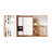 Murphy Bed Wall Bed With Cabinet,White