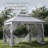 129.92 Ft. W x 129.92 Ft. D Steel Pop-Up Canopy-1890201878