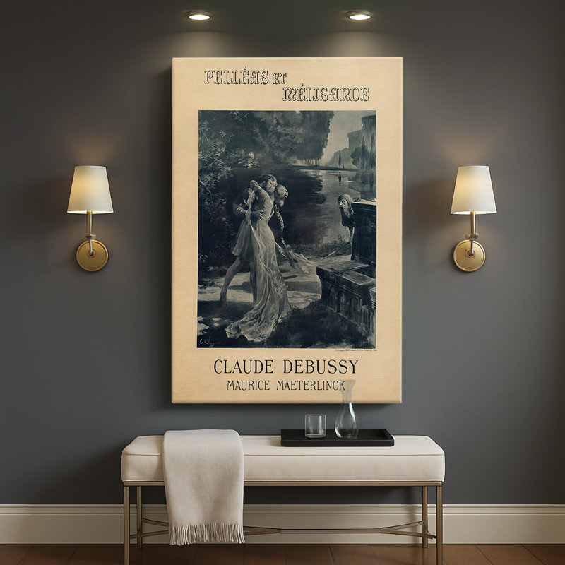 Pelléas et Mélisande (affiche de l'Opéra), 40 po x 60 po